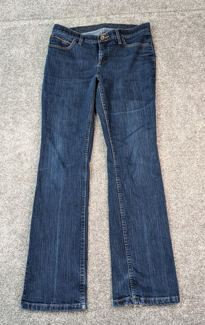 Wrangler Jeans Women 9x34 Q Baby Strech No Gap Waistband Riding WRQ20DD